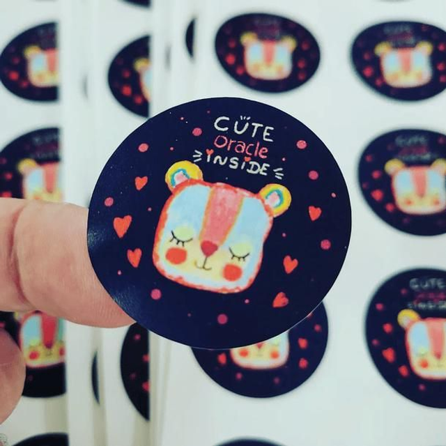 250 Autocolantes Papel Autocolante