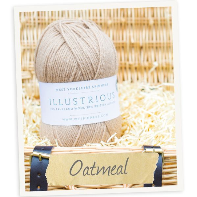 West Yorkshire Spinners Illustrious 100g/225m Oatmeal 237