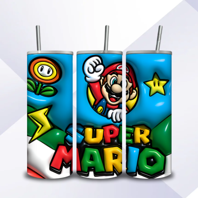 Tumbler 3D super Mario 