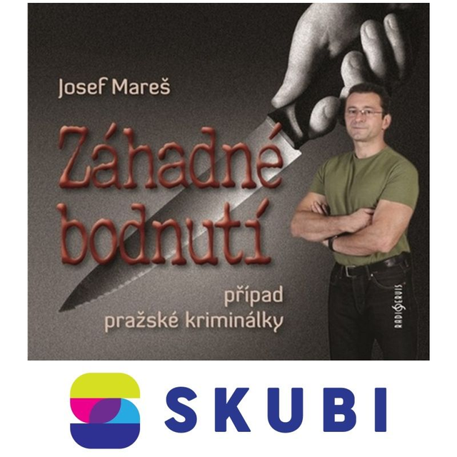 CD audiokniha Záhadné bodnutí - případ pražské kriminálky - Josef Mareš