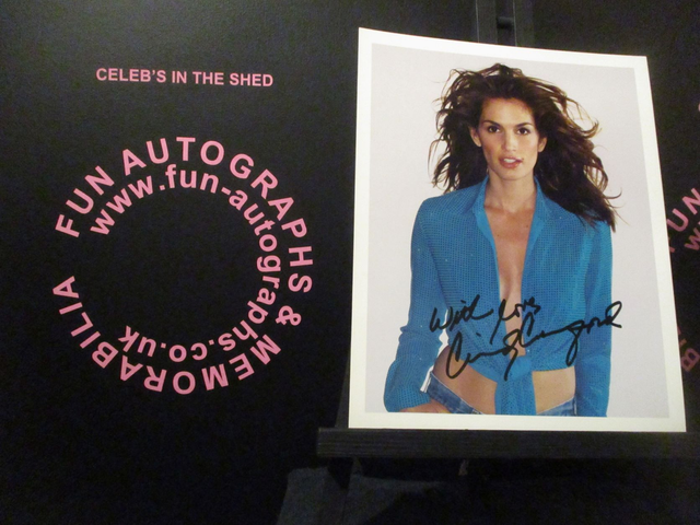 Cindy Crawford Original Pre-Print 10x8 Photograph
