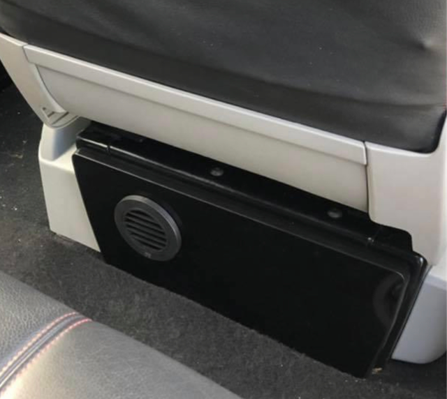 Gloss Black Single Seat Base Cover 