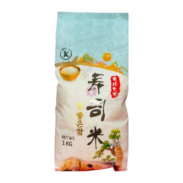 J&amp;K Short Grain Sushi Rice 1 KG