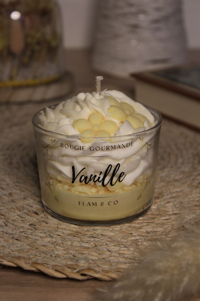 Bougie gourmande VANILLE