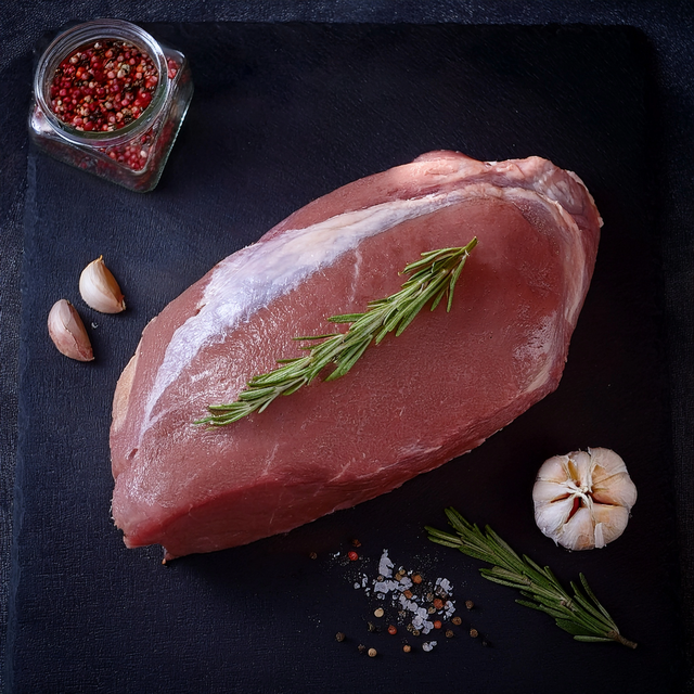 Wildschweinbraten aus der Keule