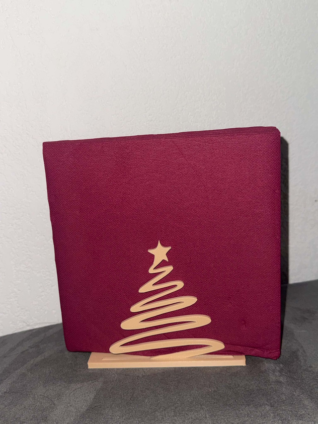 Porte-serviettes Sapin de Noël – décoration de table