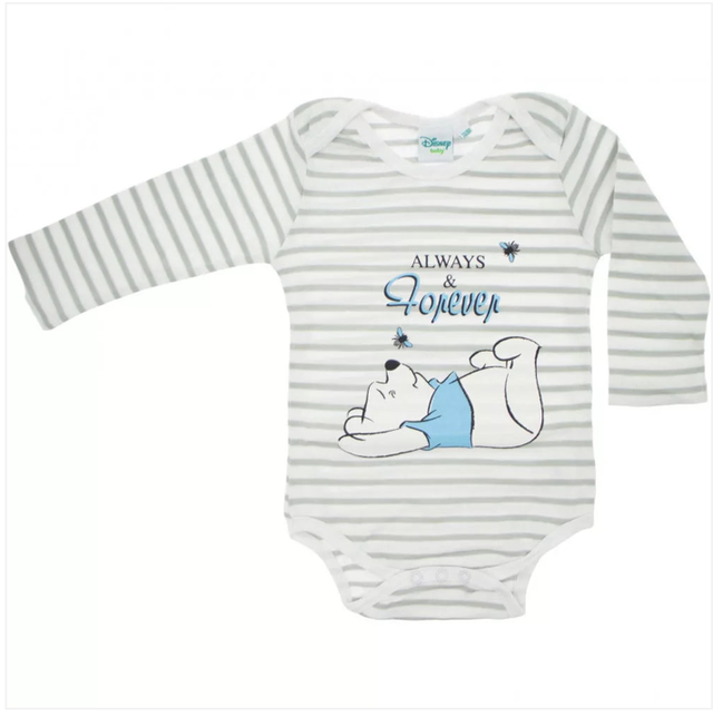 body manches longues - Winnie l&#039;ourson A