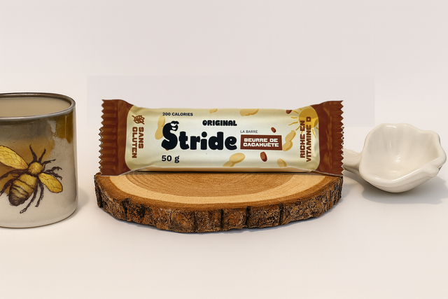 Barre énergétique STRIDE au beurre de cacahuète Poids : 50g