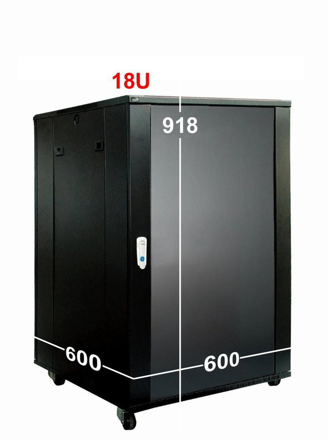 CAYMON Rack 19&#039;&#039; 18U - F600