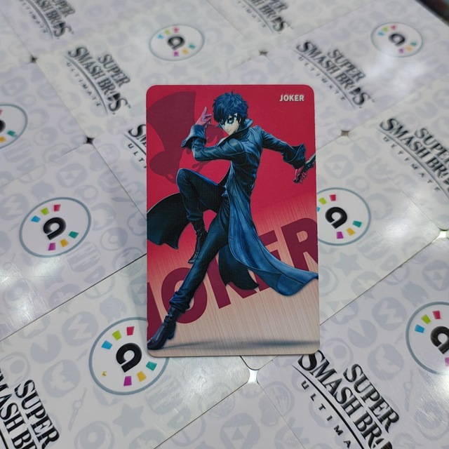 Tarjeta Amiibo Joker / Smash Bros