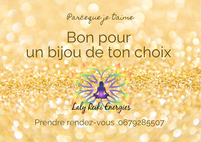 Carte cadeau pour un Bijou (avec envoi colissimo)