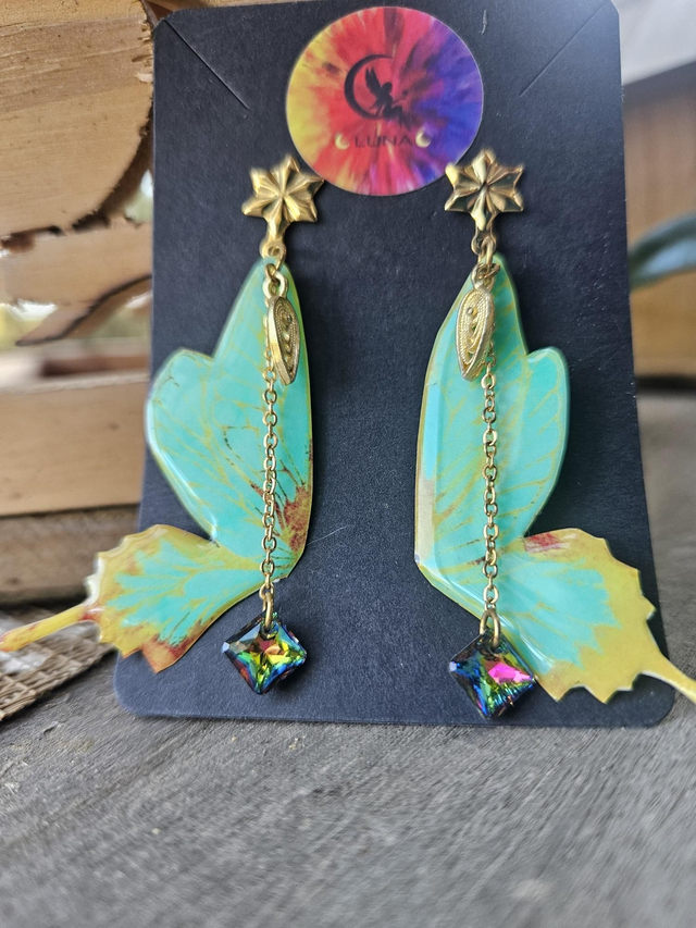 Boucles d'oreilles papillon 