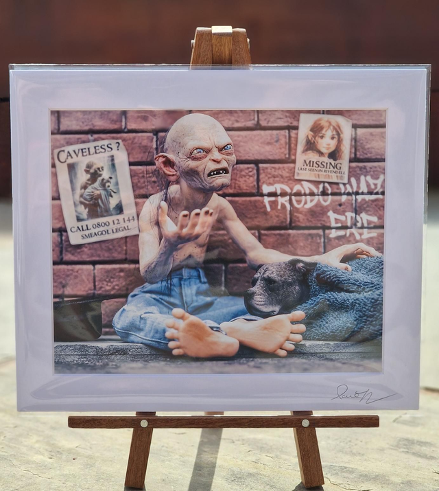 Gollum Homeless 