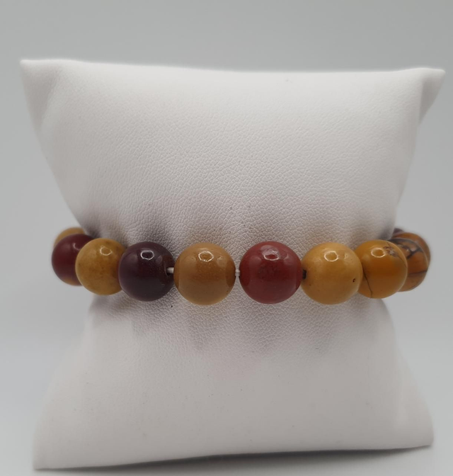 Bracelet en Mokaite 10mm
