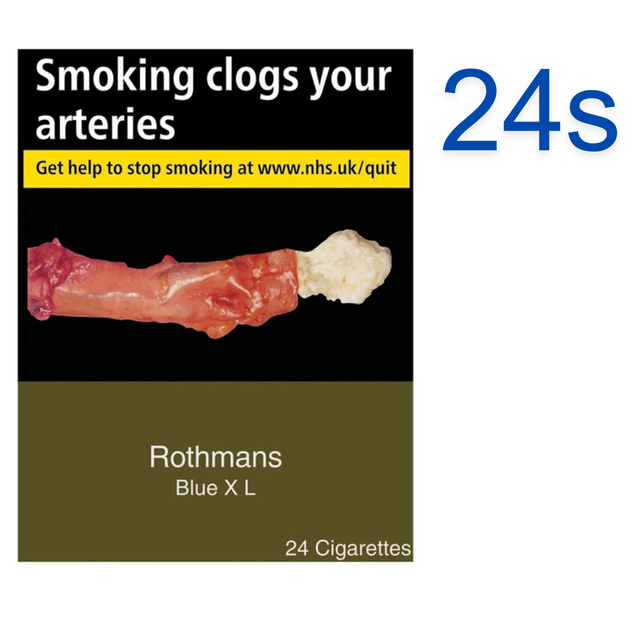 Rothmans Blue XL Cigarettes, 24s