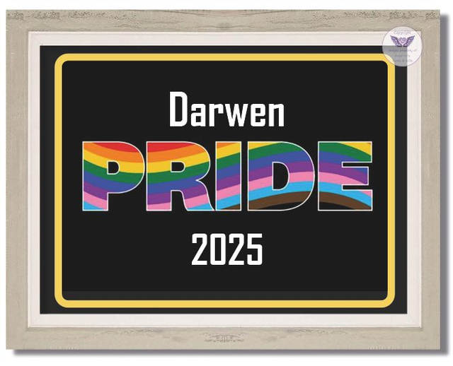 Darwen Pride Framed Print - FR12