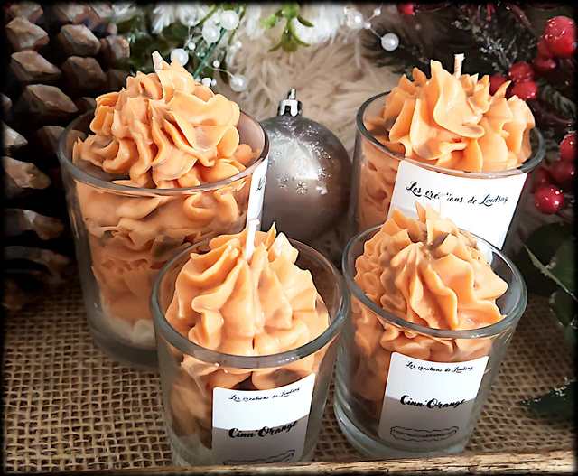 Cinn&#039;Orange - Bougie gourmande senteur orange cannelle