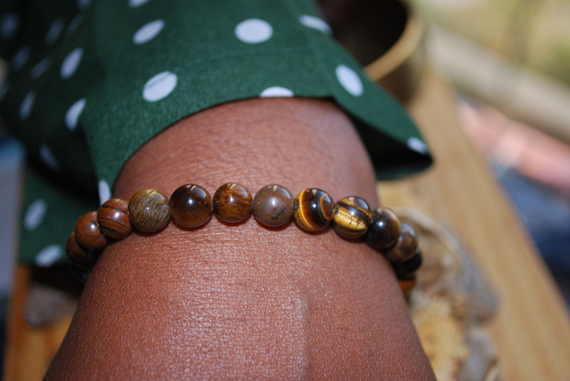 Bracelet pierre œil de tigre