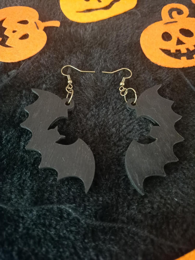 Boucles d'oreilles chauves-souris 