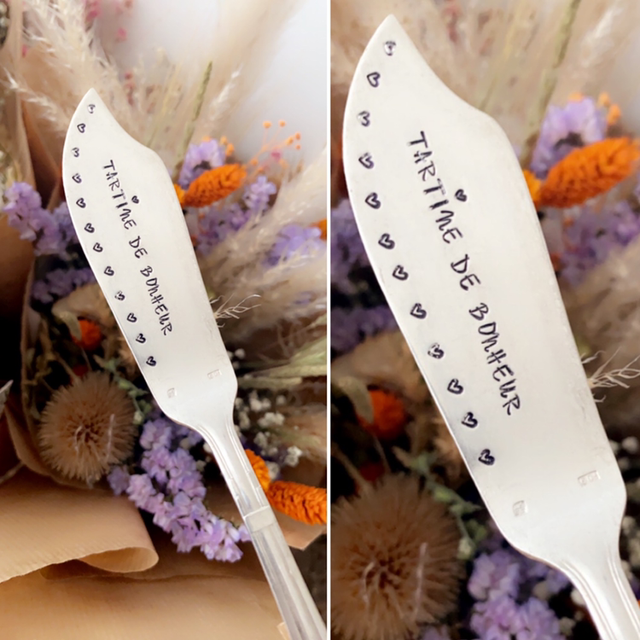 Couteau Tartine De Bonheur Coeur 