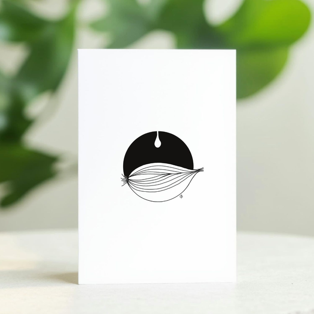 "Oignon" Carte postale - 2025