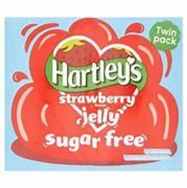 Hartleys Sugar Free Jelly Crystals - twin Pack, Strawberry