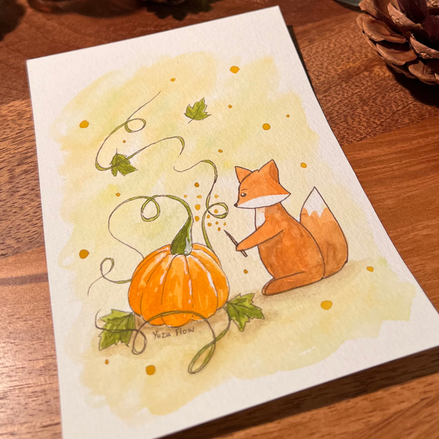 Le potiron enchanté ✨ A6