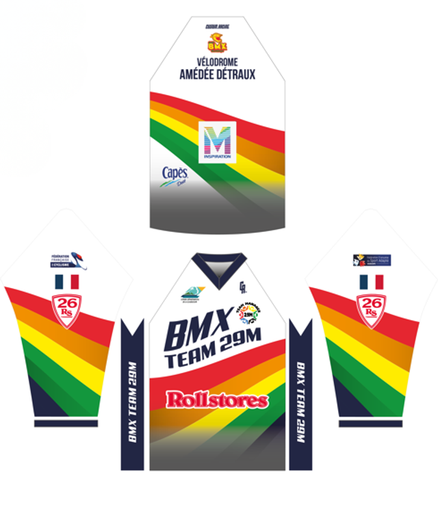 Maillot BMX Compts 2026