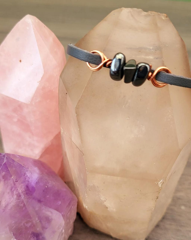 Bracelet/Anklet - Hematite