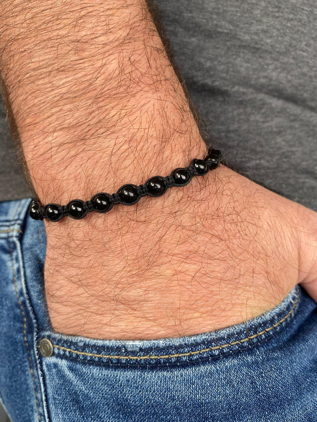 Bracelet ANDY Tourmaline noire