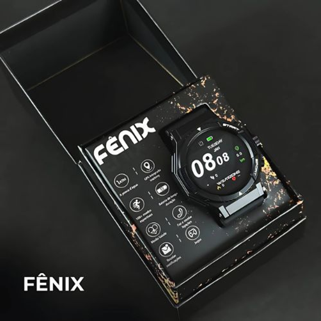 FÊNIX WEARZONE |1ATM | GPS INTEGRADO | 100 MODOS ESPORTE