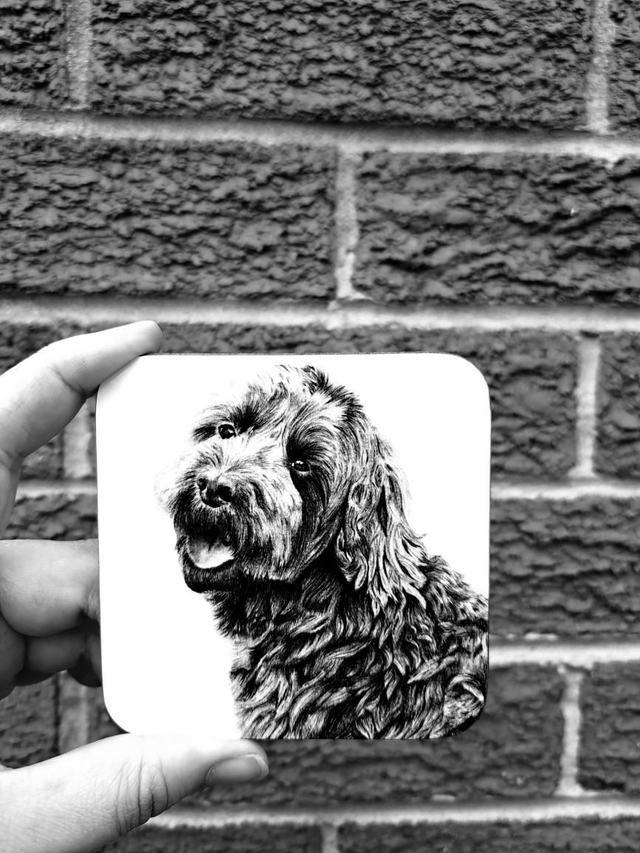 Cockapoo Coaster