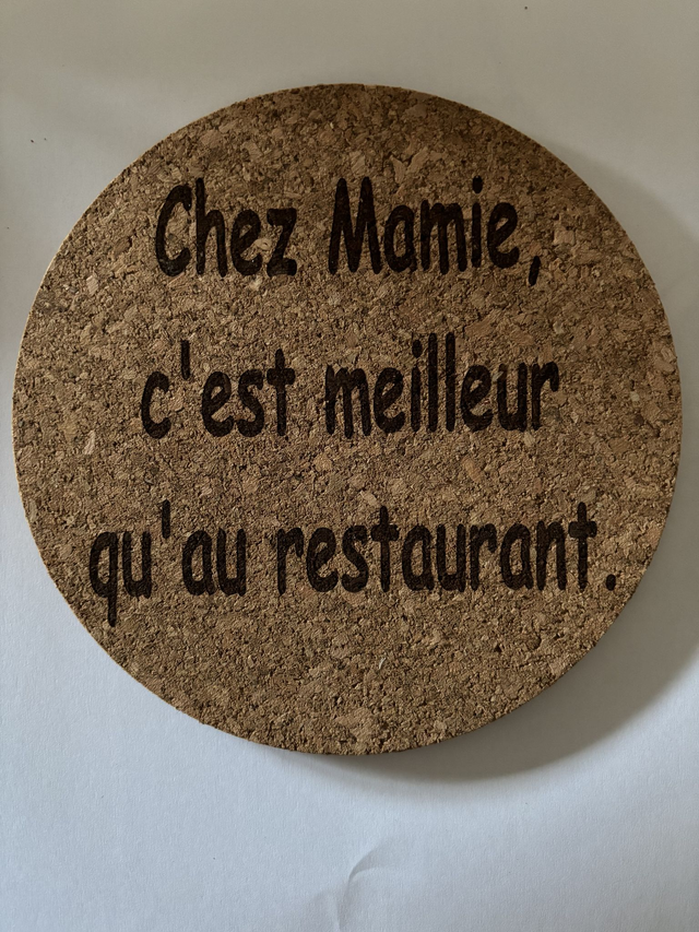Dessous de plat rond 
