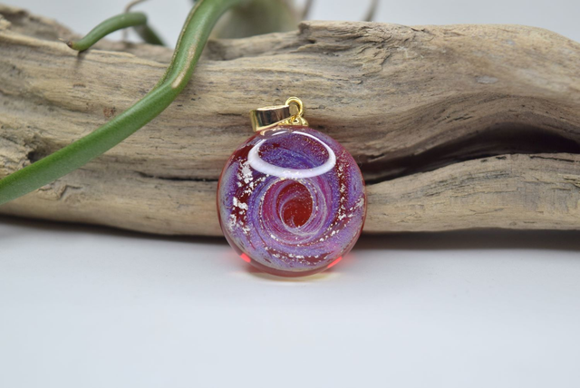 PENDENTIF GALAXIE MONTURE OR N°9