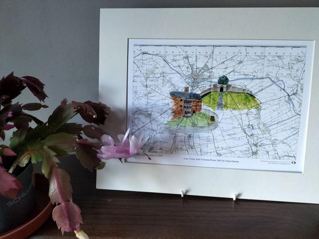 Lincoln Castle with Lucy tower and the Victorian prison