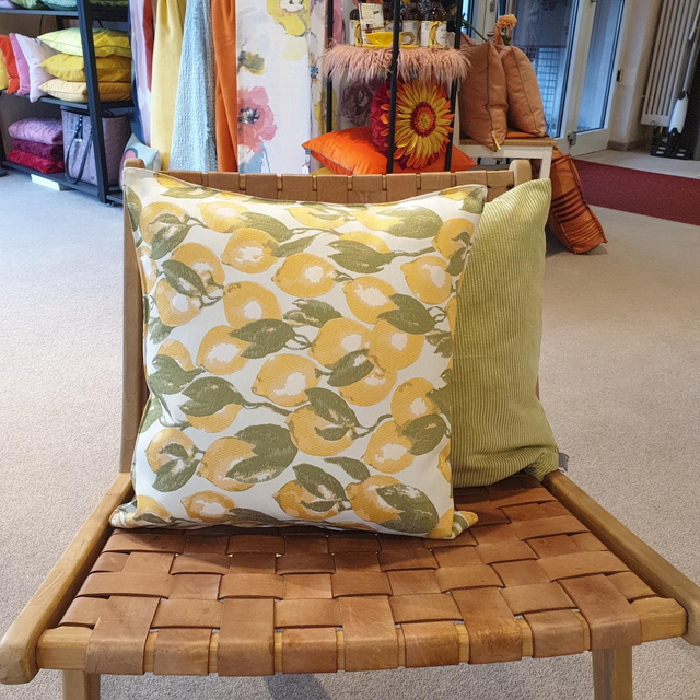 Kissenhülle LEMON 3 50x50 Outdoor