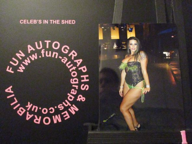 Tina Love Authentic Autographed 6x4.5 Photograph (I1)