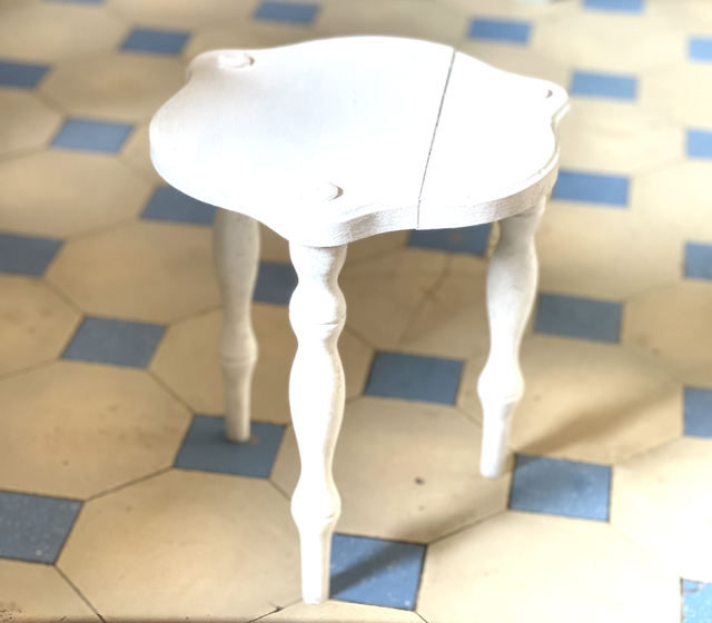 Tisch Beistelltisch Blumentisch weiß