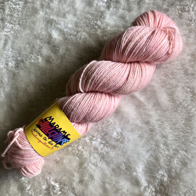 Petal Pink  — 100% BFL DK — 100g