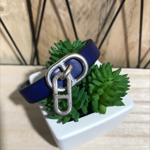 Bracelet Le Maille Marine en cuir