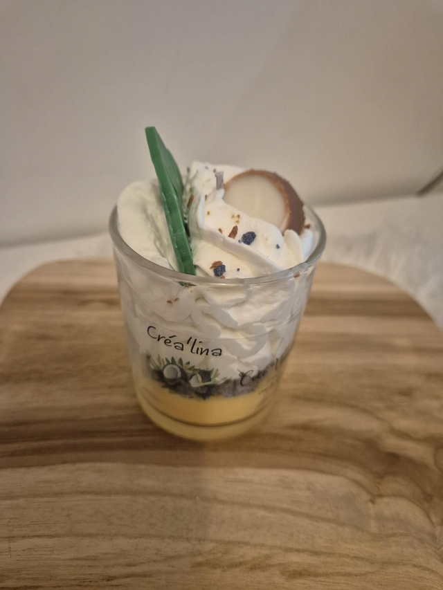 Bougie gourmande noix de coco ( moyenne)