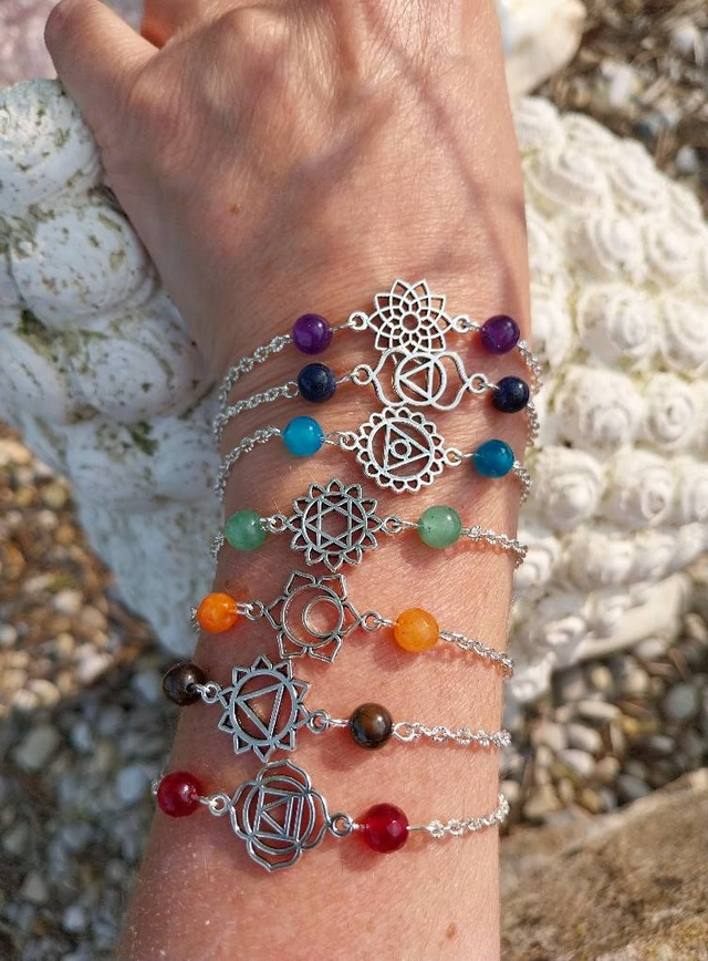 ✨ Bracelet oeil de tigre - Chakra du Plexus Solaire – Manipura ✨(84BRA)