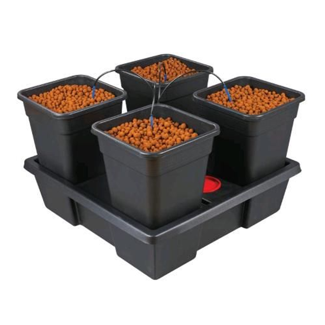 Nutriculture Wilma Origin Large 4 – 18L  Sistema Idroponico a 4 Vasi per Coltivazione Indoor