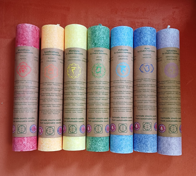 Scented Chakra Candles