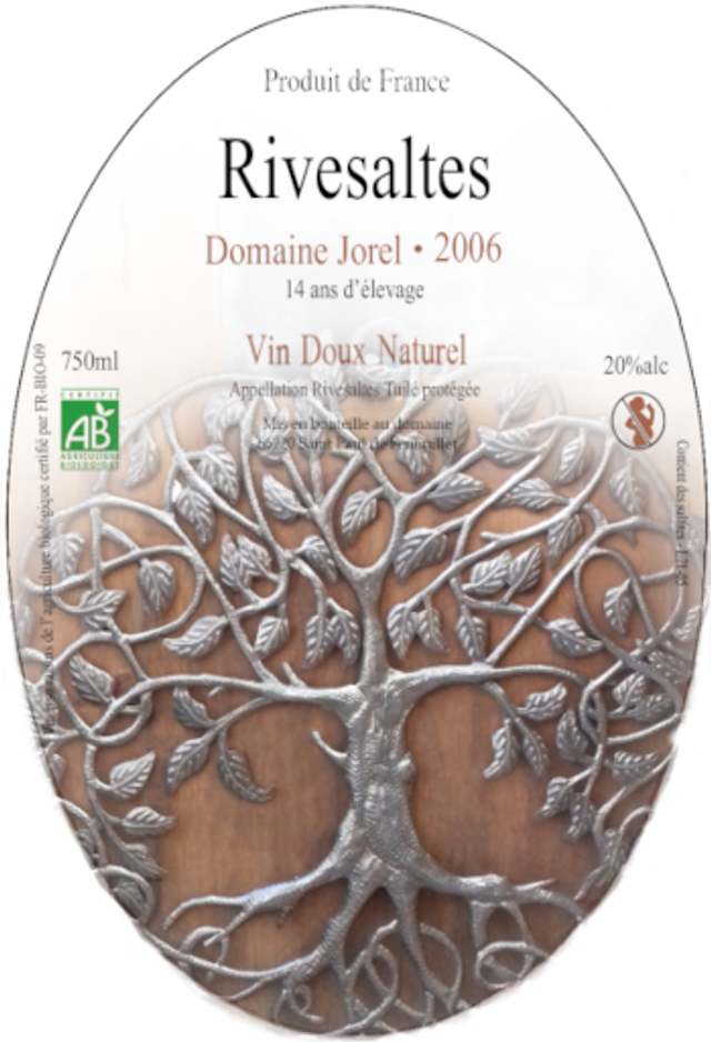 RIVESALTES 2006 (carton de 2 bouteilles)