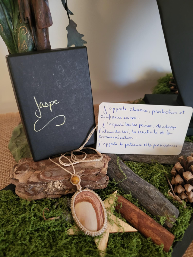 Pierre de l'âme : Jaspe 1