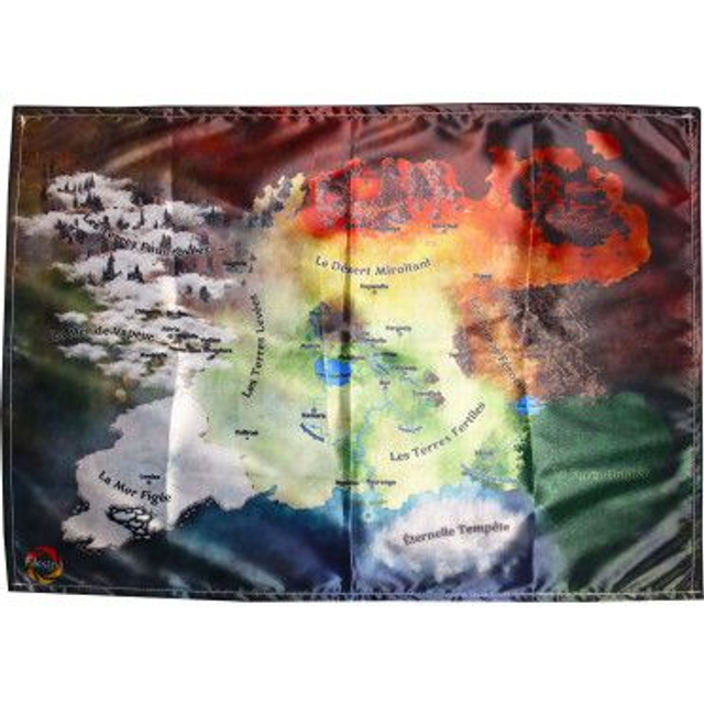 Carte en tissu d'Élestria