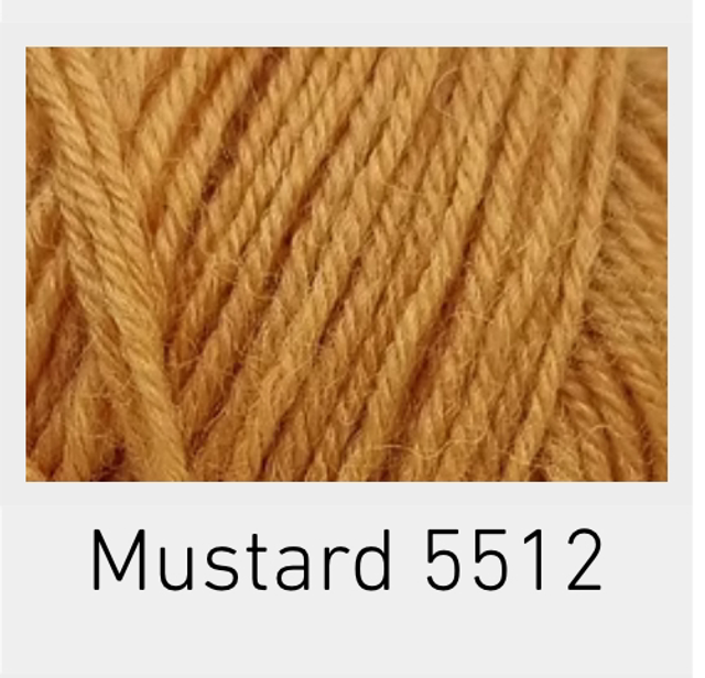 Truly Wool Rich Mustard 5512