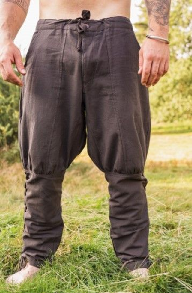 LC Hose Magnus mit Beinschnürung, Braun