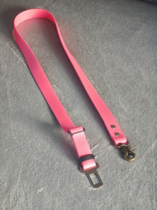 Ceinture voiture Biothane (BETA) RÉGLABLE 